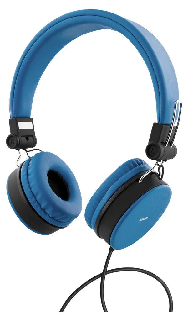 Casque stéréo supra-auriculaire bleu idéal pour télétravail et PC - 6