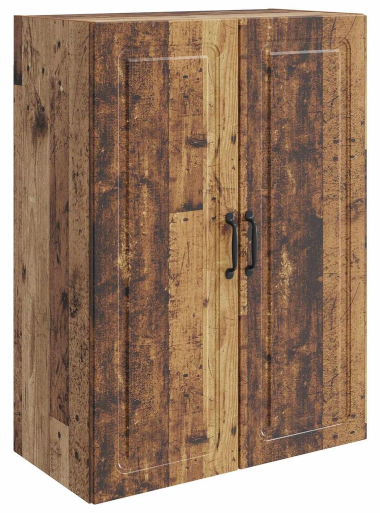 Möbel Wandschrank Altholz 66 x 34,5 x 90 cm Holzwerkstoff - Kommoden CC3616