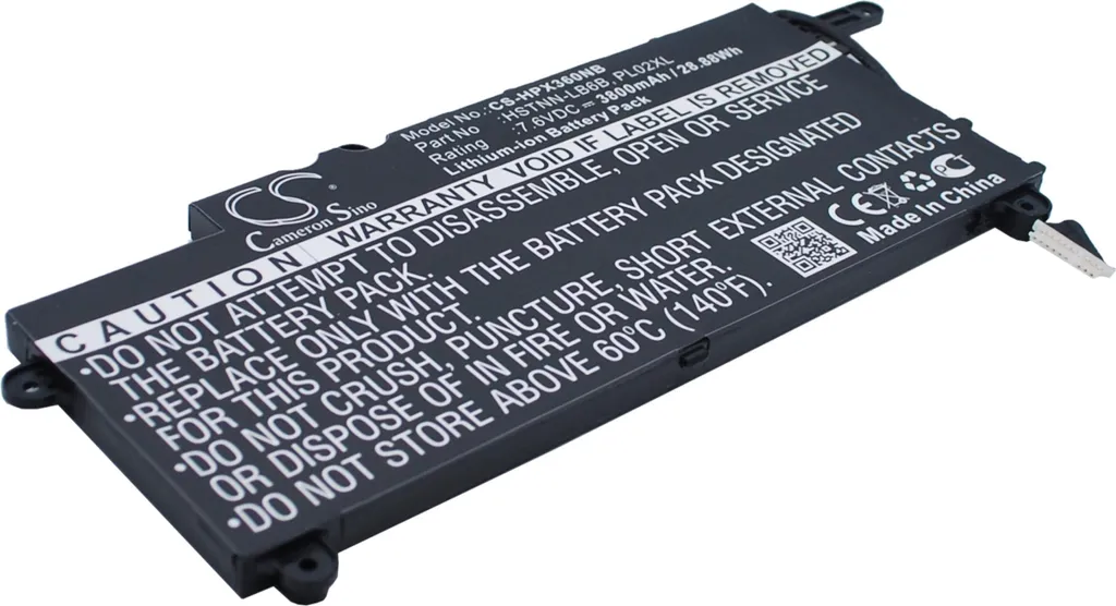 Batteria Ricambio TECHTEK per HP Pavilion 11-k040tu x360 & Envy 14-U