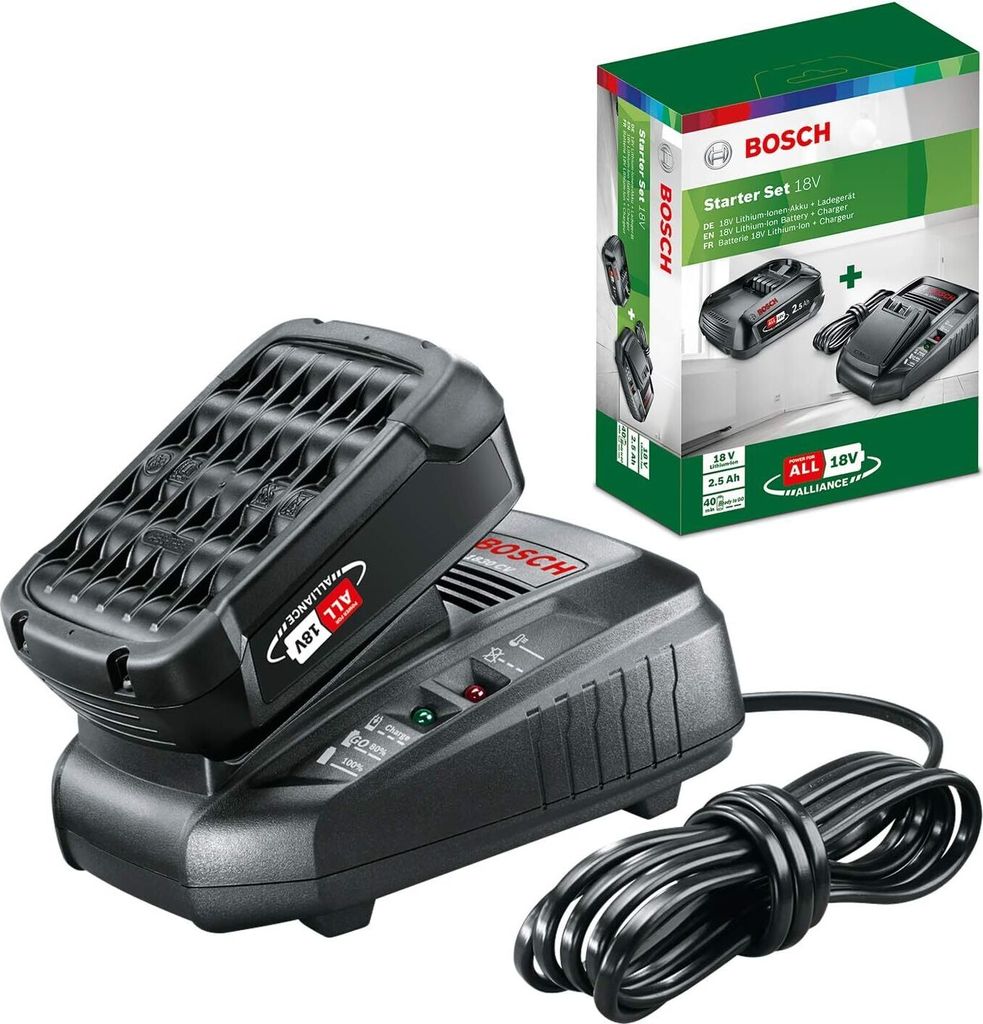 Bosch Akku Starter-Set: 1 x PBA 18 Volt, 2.5 Ah W-B und AL Produktbild 6
