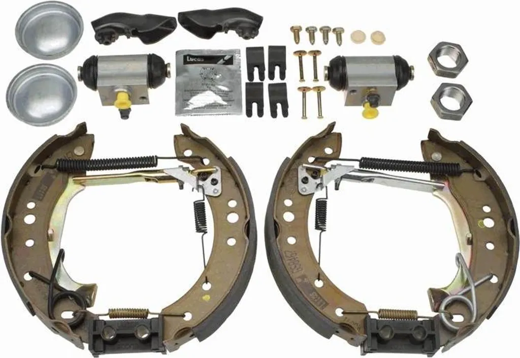 Mâchoires de frein pour Citroën C3 et Peugeot 1007 TRW GSK1063 E170211