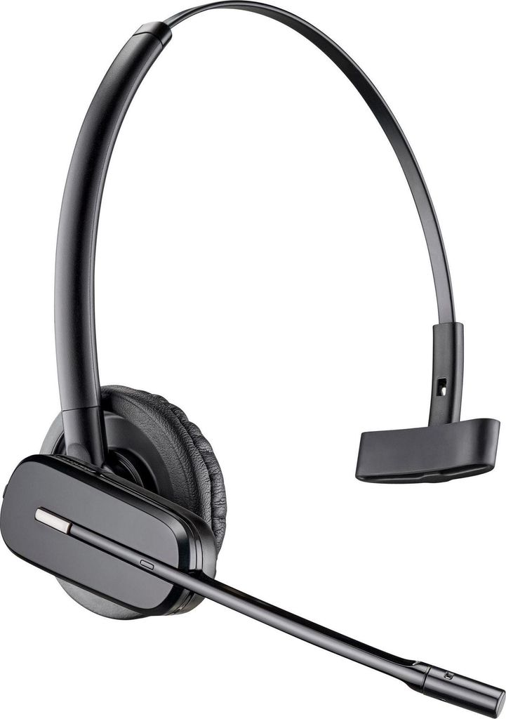 HP Inc. Poly CS540A - CS540 Series - Headset - On-Ear - konvertierbar - DECT - kabellos - Schwarz (8R706AA#ABB)