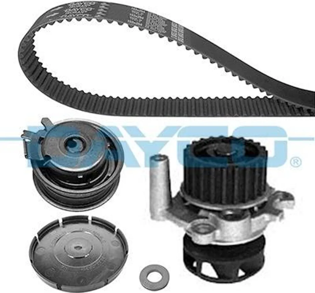 Kit de Distribution avec Pompe à Eau Dayco KTBWP2532 pour Passat et Touran