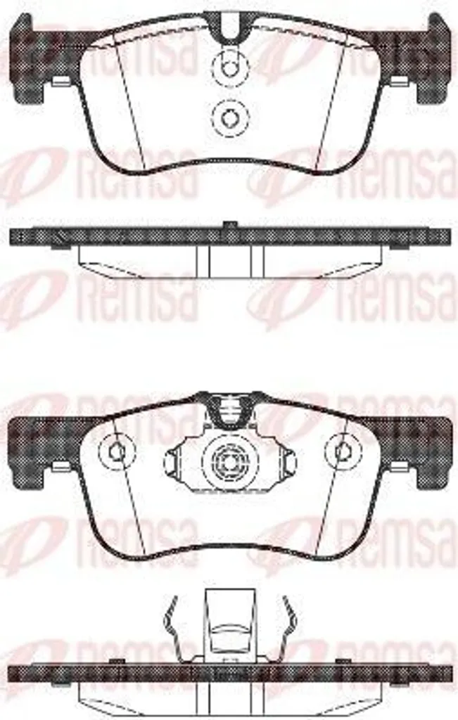 Plaquettes de frein REMS 1478.10 haute endurance pour BMW 1 F20 Avant