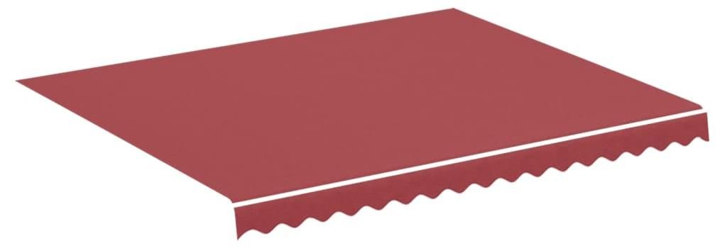 vidaXL Náhradný materiál na markízu, burgundská farba, Obrázok produktu 