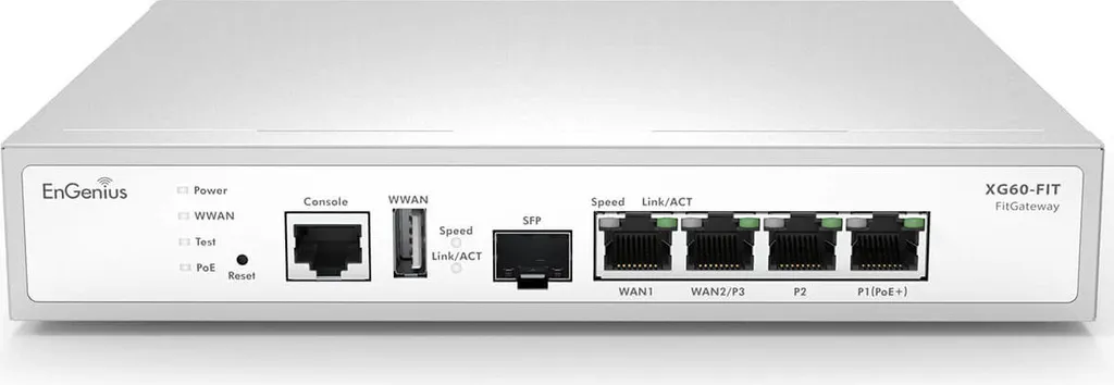 Pare-feu matériel EnGenius XG60-FIT avec débit ultra rapide 3 Gbit/s