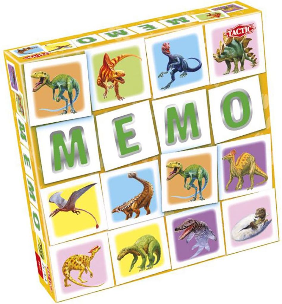 Tactic Memory Spiel Dinosaurier - Memo - Kartenspiel - Lernspielzeug