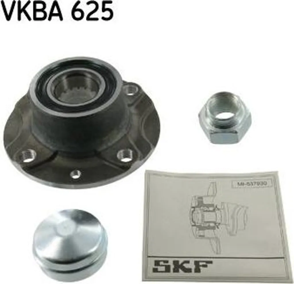 Roulement de Roue SKF VKBA 625 Haute Performance pour Fiat Uno