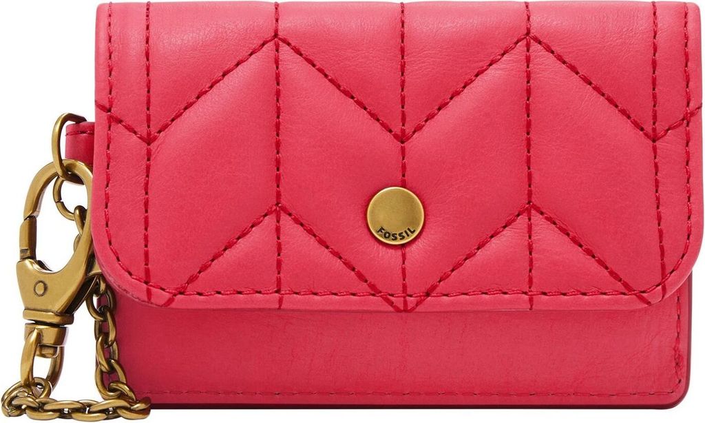 FOSSIL Kartenetui Valerie Card Case Cherry rot Produktbild 