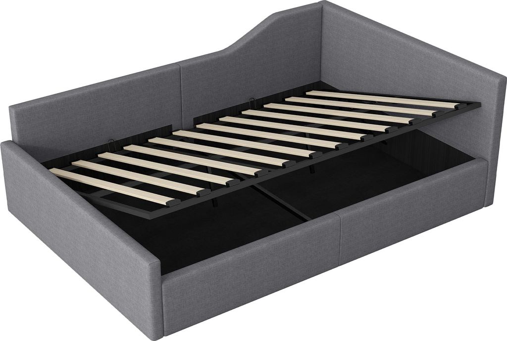 okwish Tagesbett 140x200 Schlafsofa mit Bettkasten Produktbild 