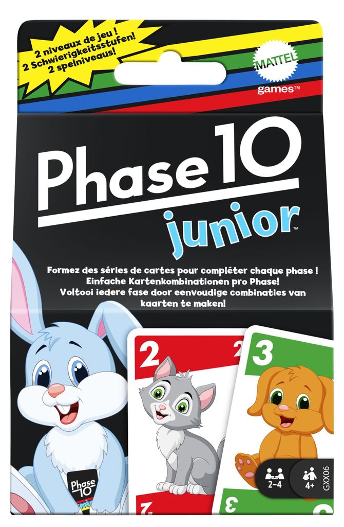 Phase 10 Junior, Kartenspiel Produktbild 