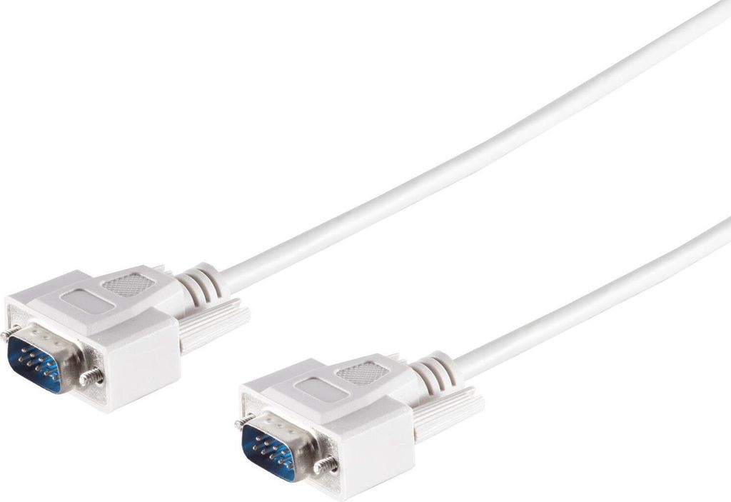 9 Pol Sub-D Kabel, vergossen, Länge: 2,0 m, Stecker-Stecker (11004121)