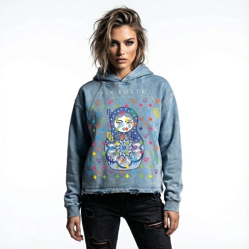 PIA BOLTEš Hoodie - Hologram Matroschka M