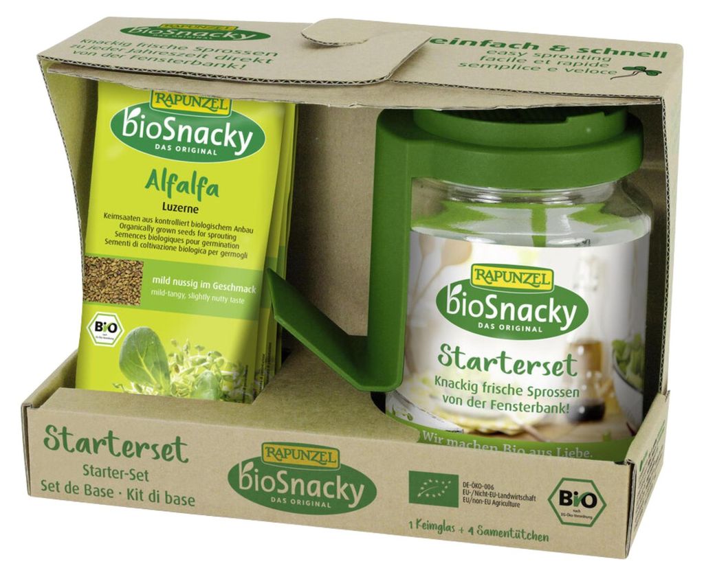 Rapunzel Starter Set bioSnacky 1 Stück Produktbild 