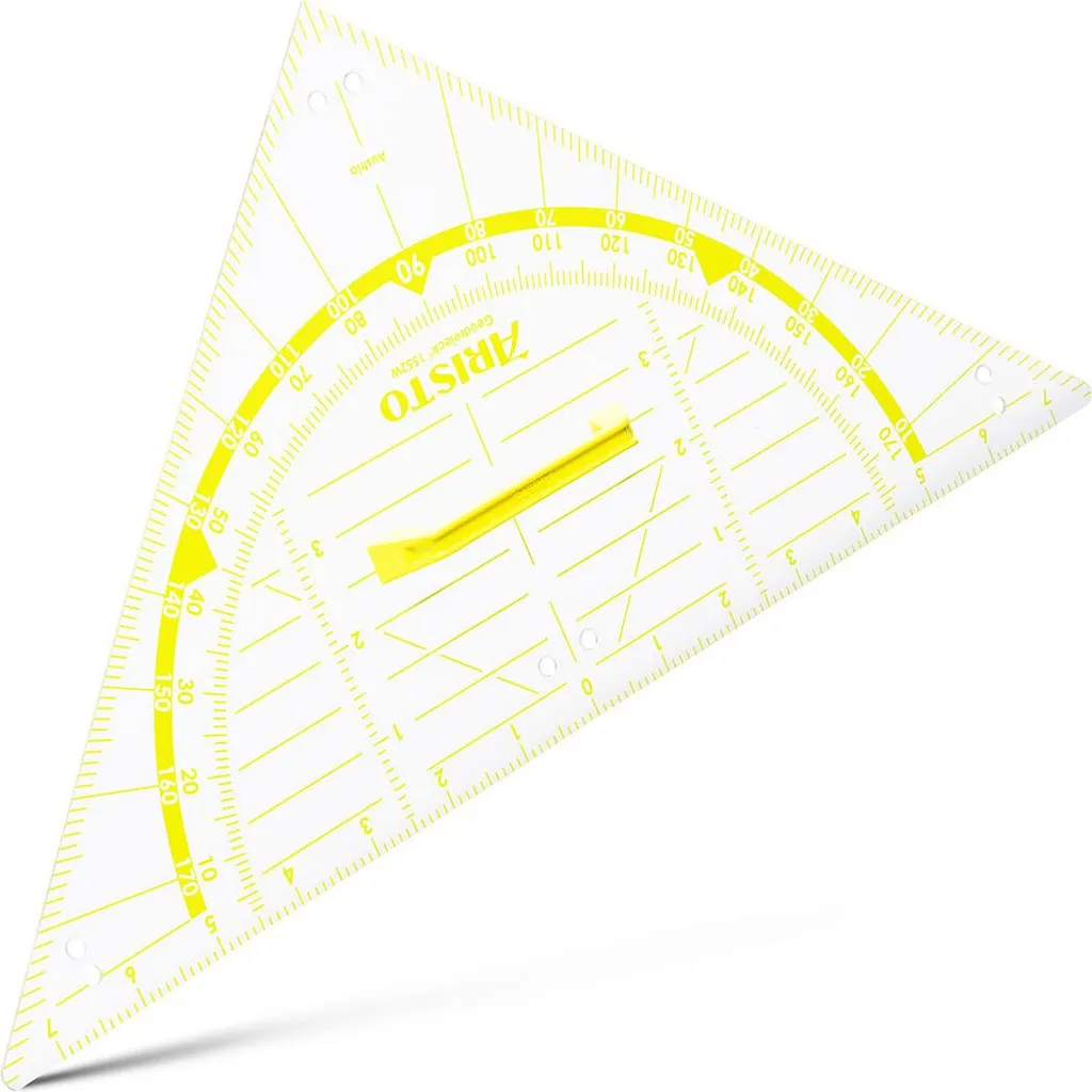 Tracer des Angles de 45° Précis avec l'Équerre ARISTO AR1552W Pro