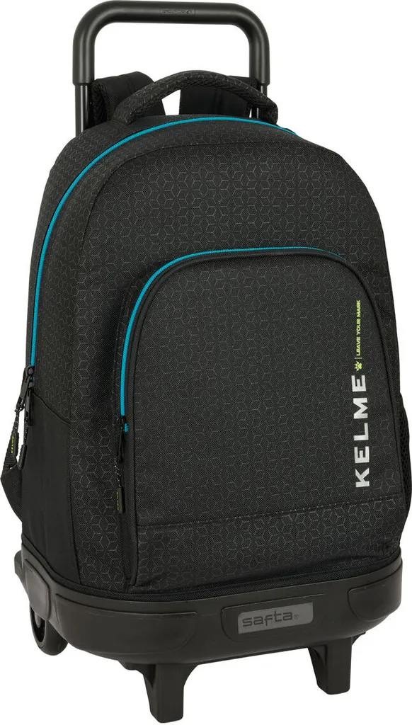 Sac à dos à roulettes Kelme Iron Noir - Format large 45 cm renforcé