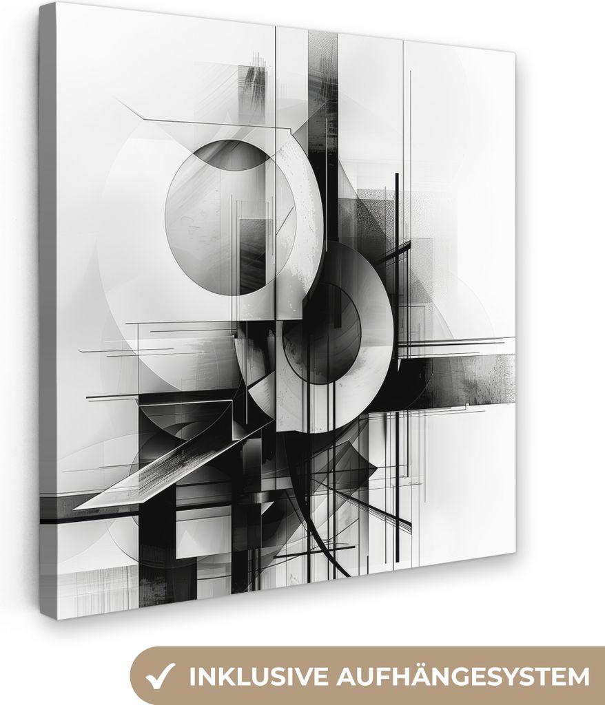MuchoWow® - Leinwandbilder - Abstrakt - Kunst - Modern - Produktbild 