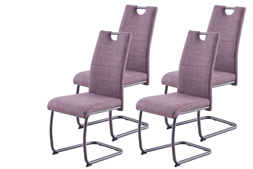 Hela Tische, 4er Set Freischwinger Esszimmerstuhl Florenz, Produktbild 