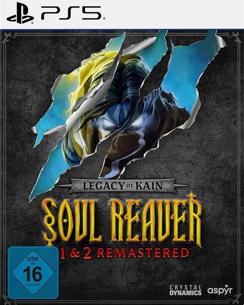 Legacy of Kain: Soul Reaver 1 & 2 Remastered PS-5 Deluxe Produktbild 