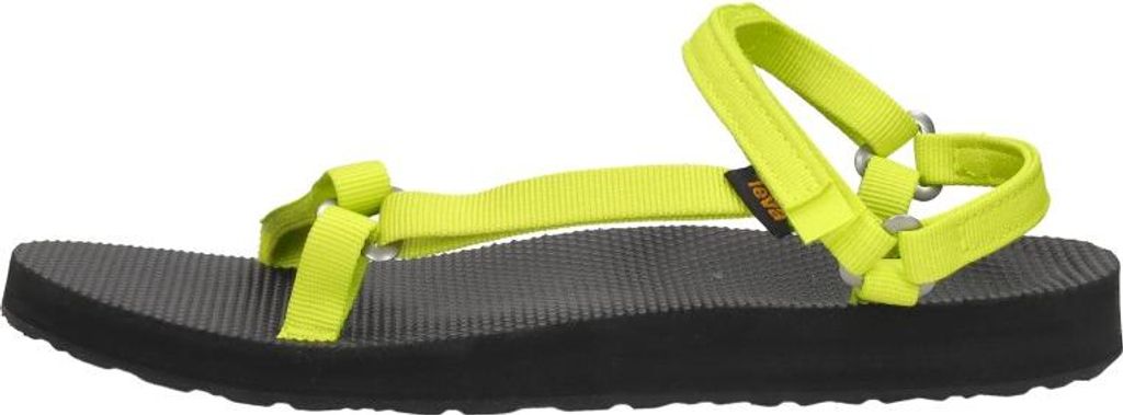 TEVA Original Universal Slim Sandalen Plat - Geel - Maat 38