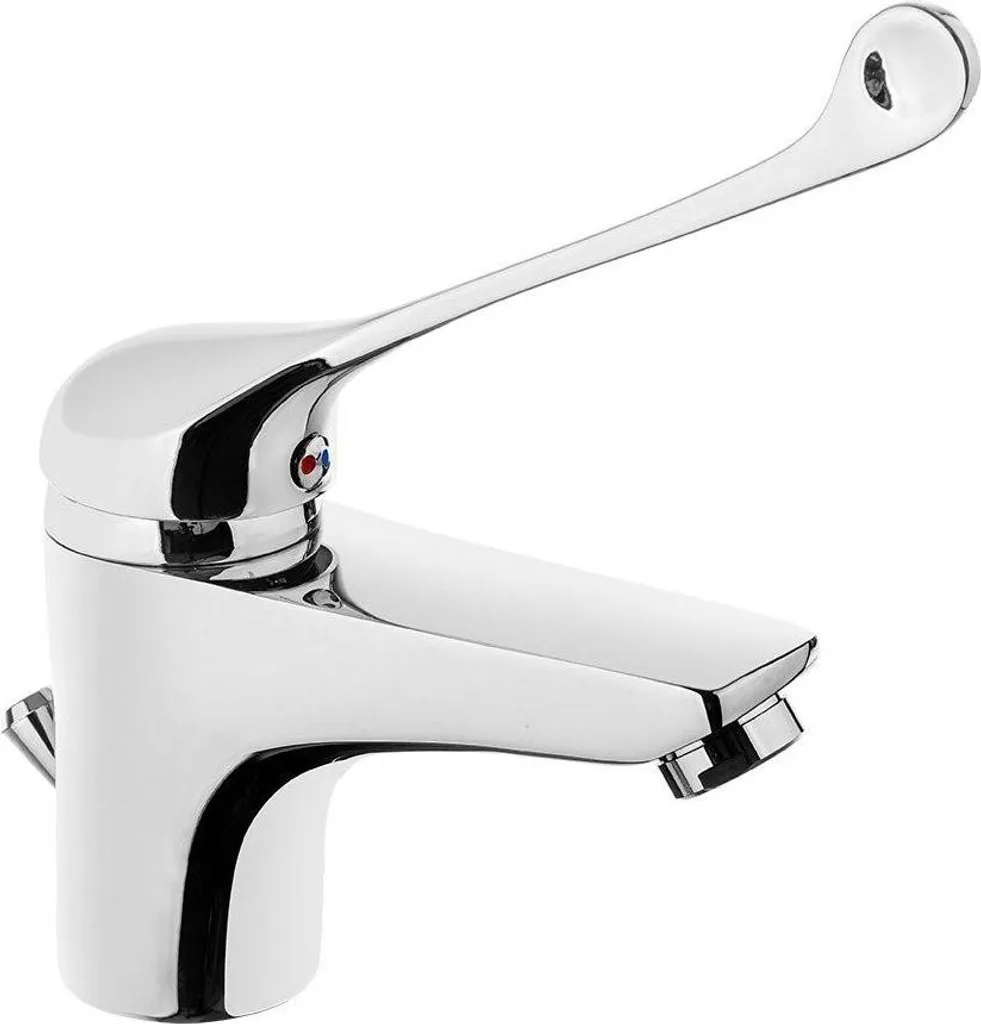 MADERA Rubinetto Medico Lavabo Colonna: Miscelatore Leva Clinica Lunga - 1