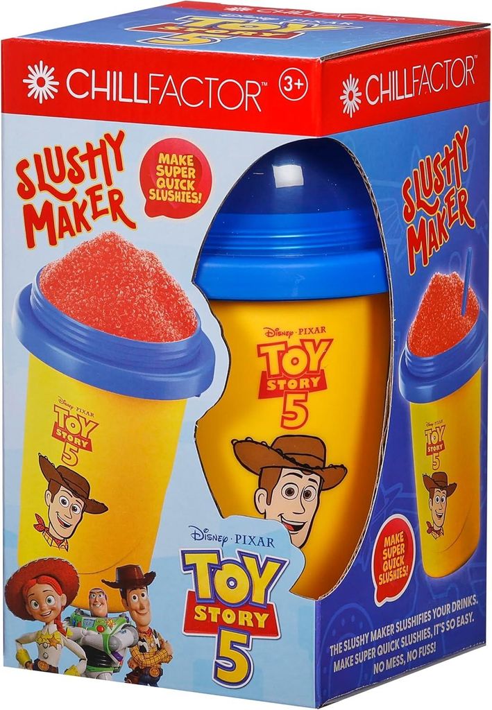 Chillfactor Disney und Pixar Toy Story 5 WOODY Design Slushy-Maschine