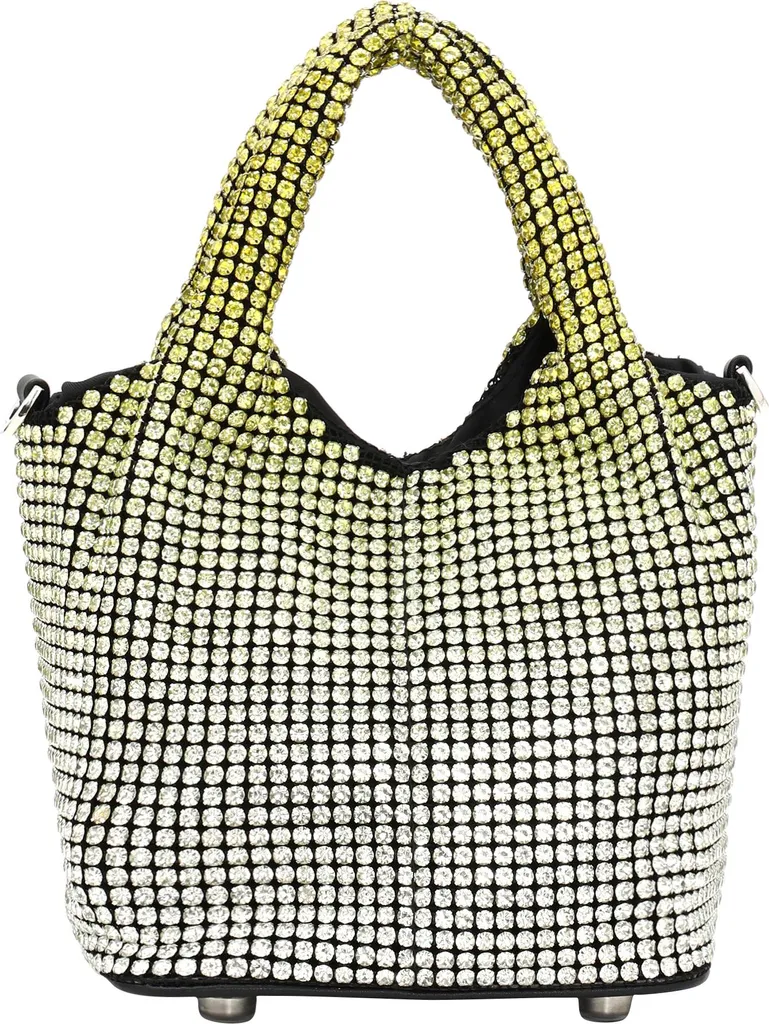 FELIPA Borsa da Donna Gialla | Vera Pelle Italiana e Design Chic