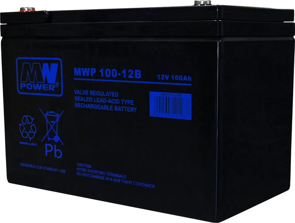 Batterie Onduleur UPS MWP 100-12B contre les Coupures de Courant