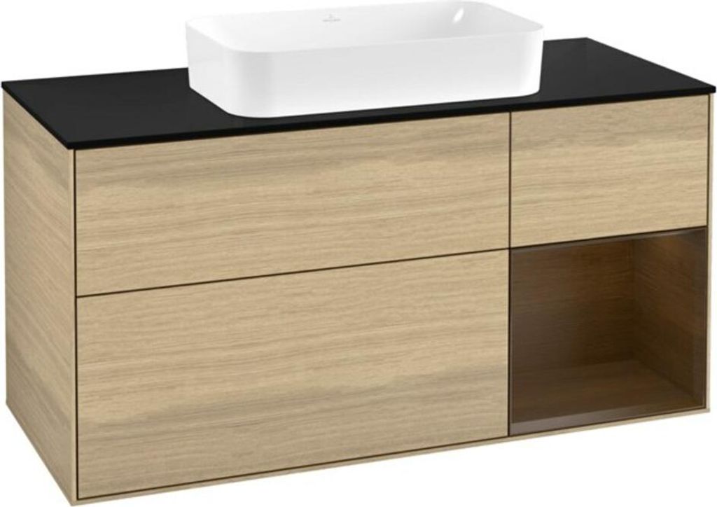 Villeroy & Boch F712GNPC Waschbeckenunterschrank Finion F71