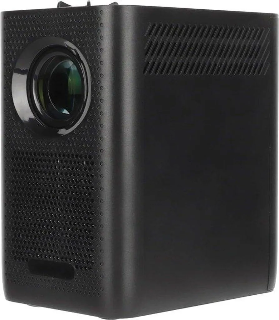 Projecteur WiFi 4K Full HD nomade - Idéal pour soirée cinéma noir