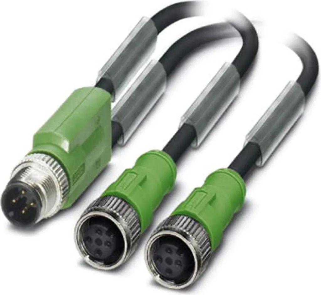Connecteur M12 triple pour automation Phoenix Contact distribution 4A