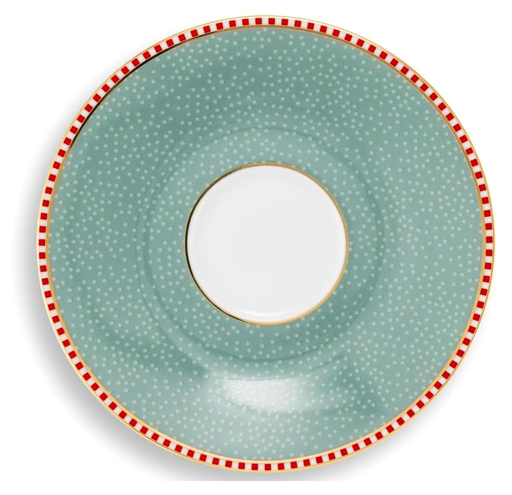 Espressotasse mit Untertasse Blooming Tales Blue 0,12l