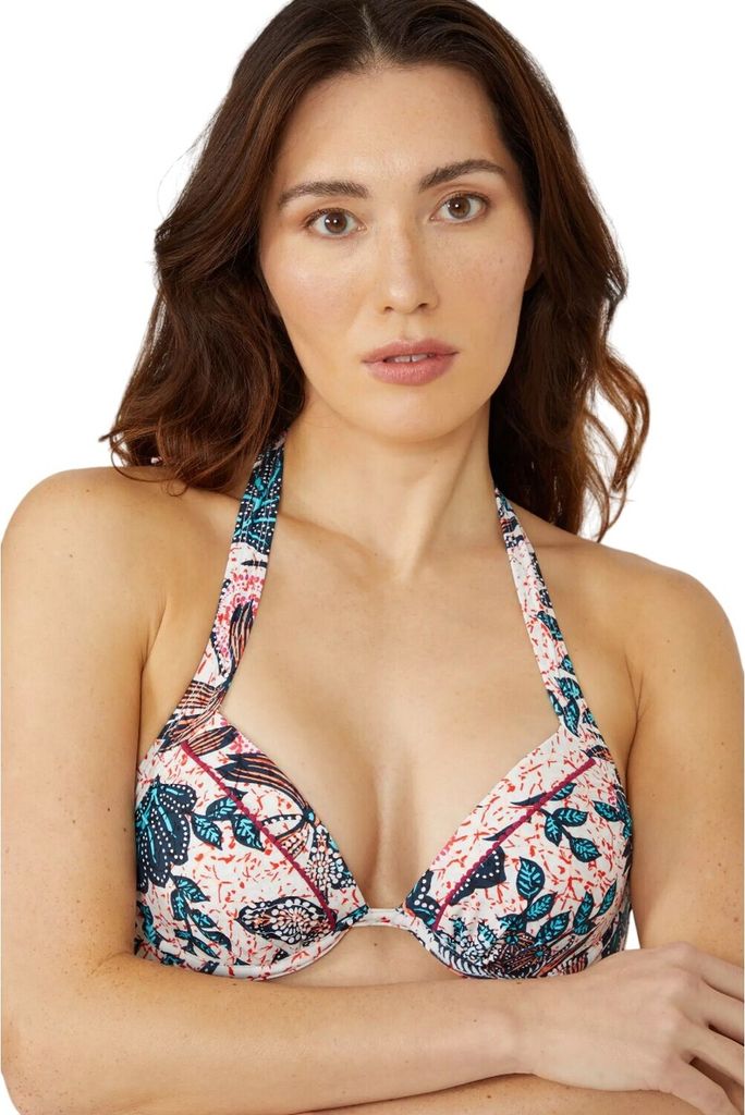 Mantaray - "Savannah" Bikini Oberteil Wattiert für Damen DH5520 (75E) (Bunt)