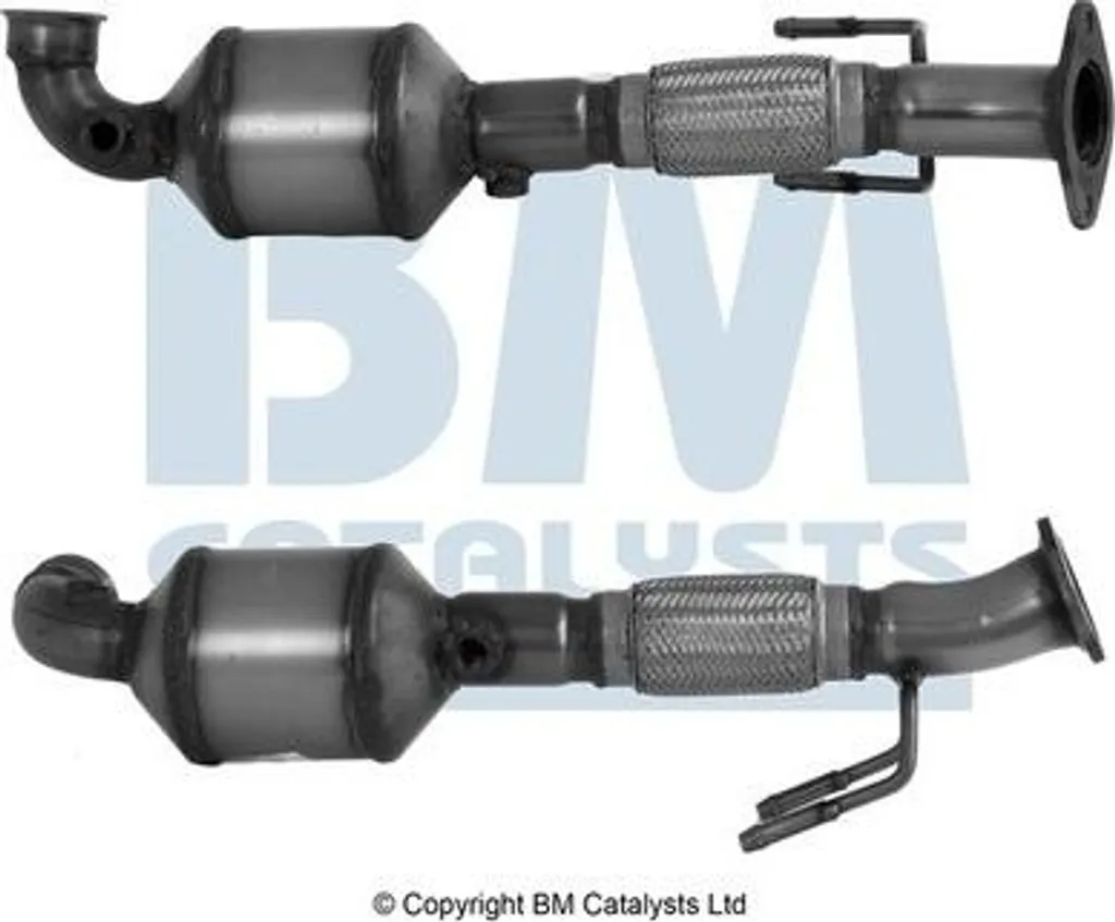 Catalyseur Ford Mondeo 4 et Galaxy 2.0D en acier inox anticorrosion