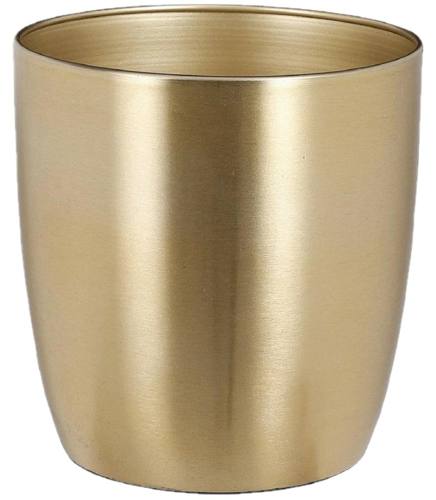 Mica Decorations Pflanzentopf - Metall - gold - 16 x 15cm Produktbild 