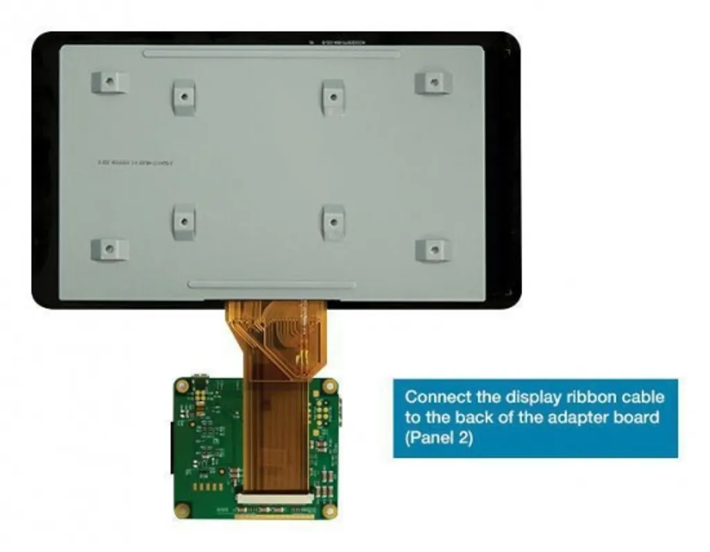 Écran Raspberry Pi 7 pouces pour domotique et tableau de bord interactif