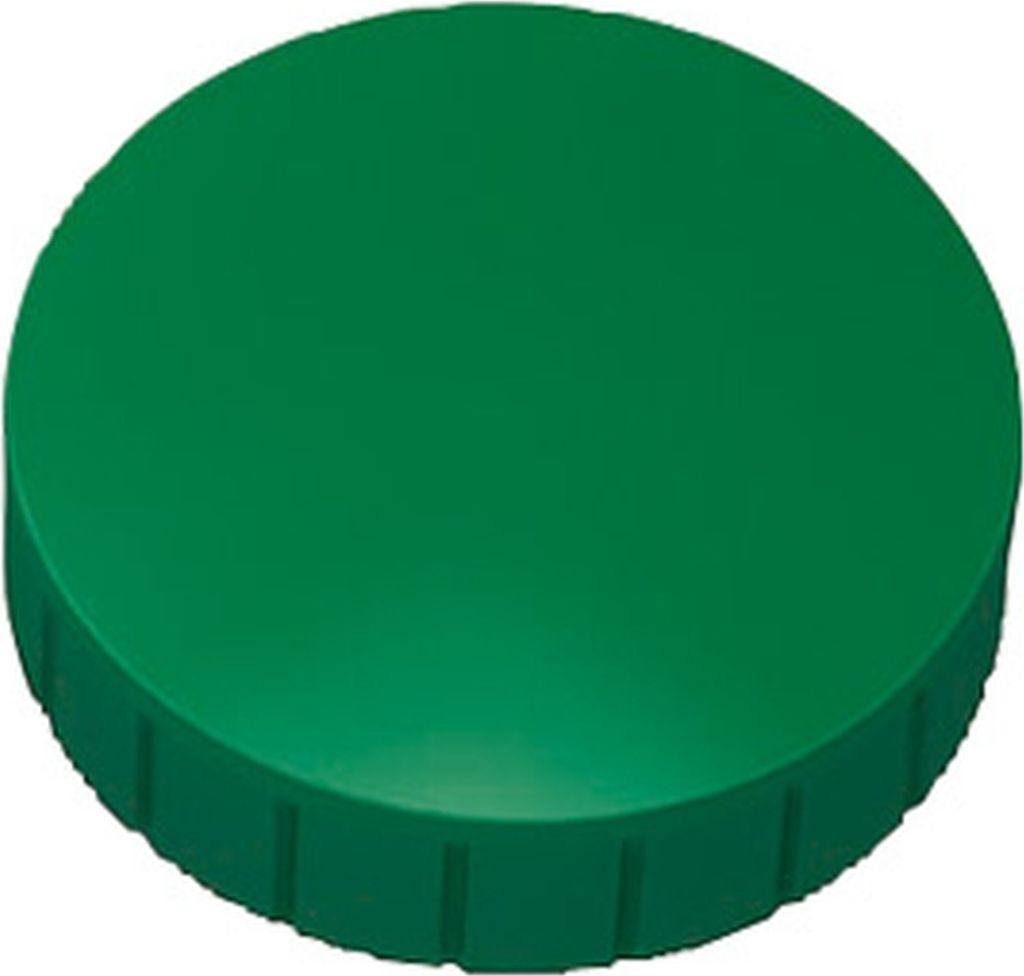 Rundmagnet Solid 38 mm 2,5 kg Haftkraft 10 Stück grün Packung mit 12 Stück