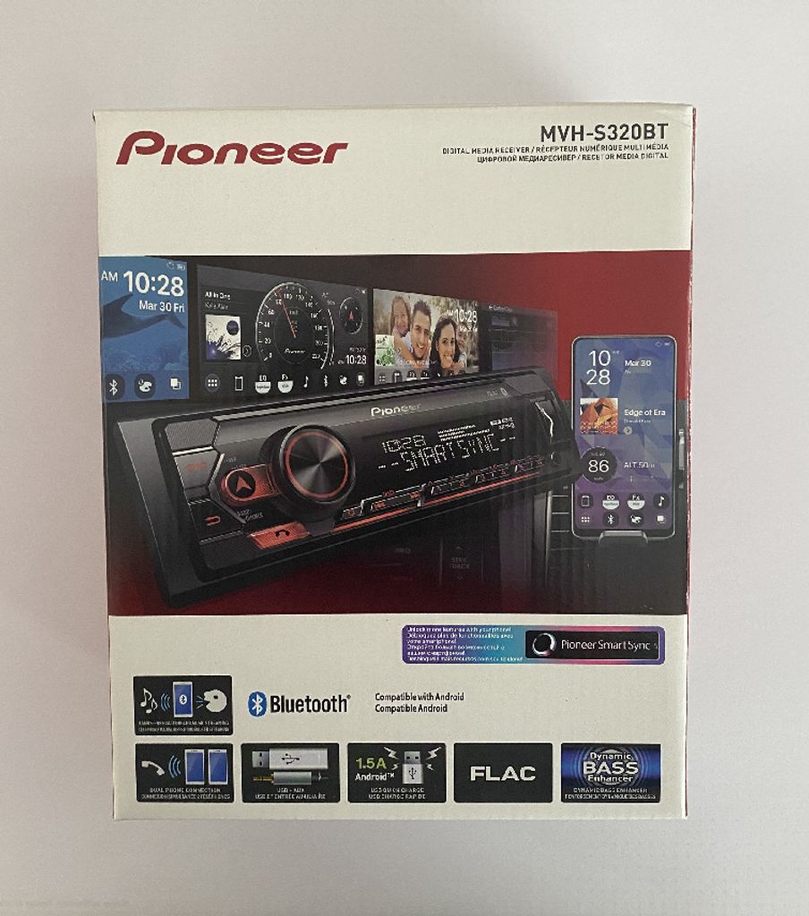 Pioneer MVH-S320BT Autoradio, Mechaless, MP3-Wiedergabe, Produktbild 7
