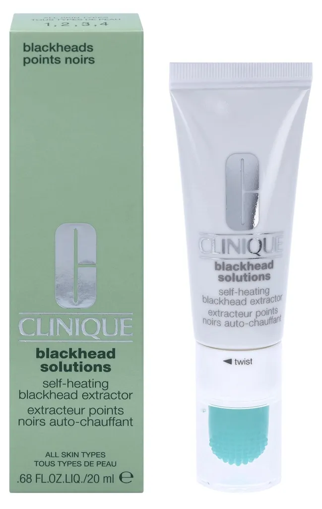 Solution points noirs Clinique Blackhead soin auto-chauffant pores 20ml - 2