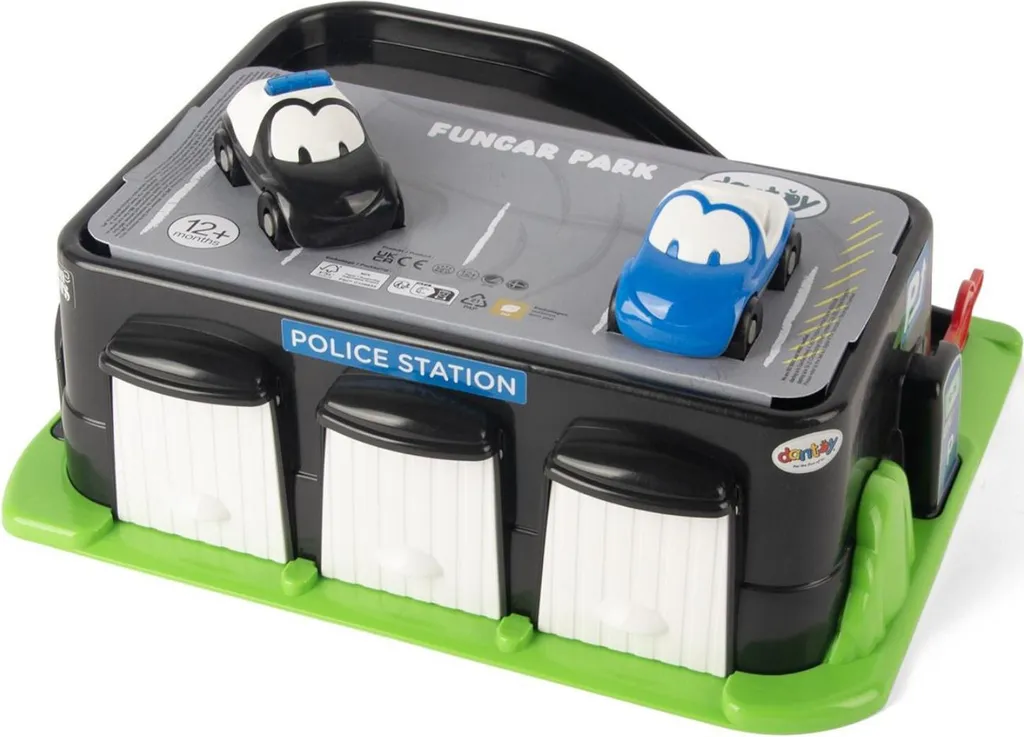 Poste de Police avec Voitures de Jeu pour l'Éveil de l'Enfant dès 1 an