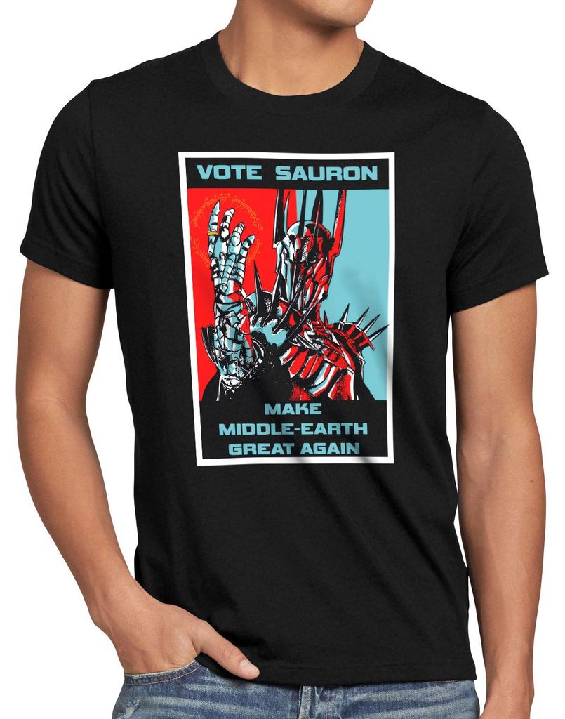 style3 Vote Sauron Herren T-Shirt