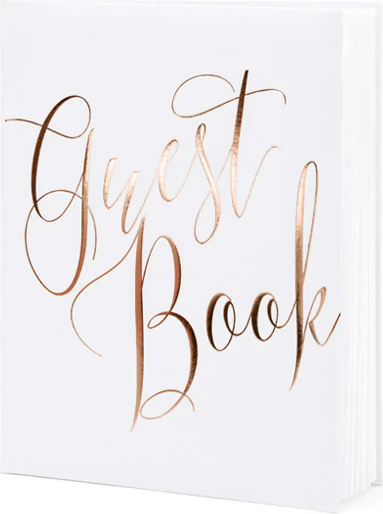 Livre d'Or Mariage Rose 20x24.5cm - 22 Pages pour Souvenirs Inoubliables