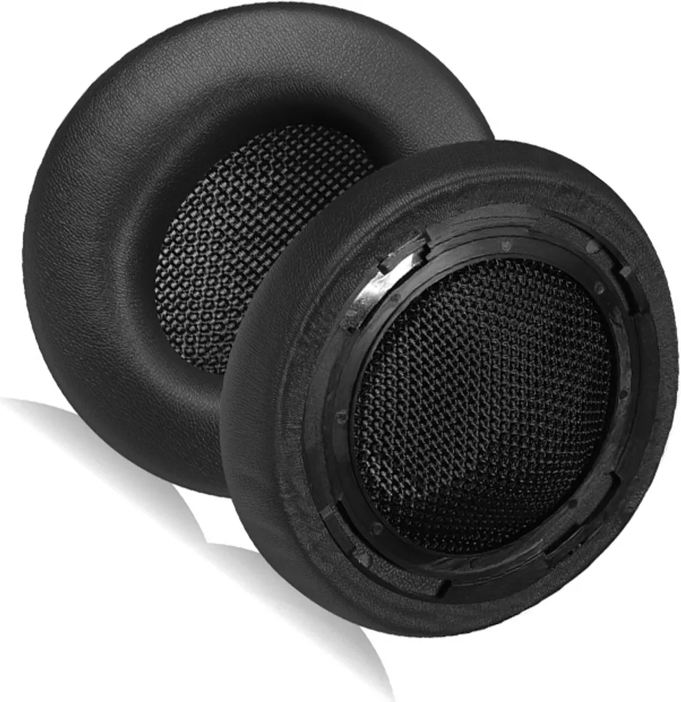 Cuscinetti Auricolari INF per Dyson Zone - Pelle Proteica Nera Elegante - 2