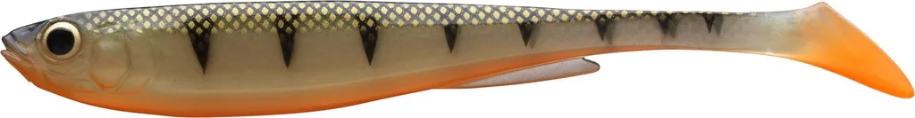 Daiwa Prorex Slim Shad Natural UV Perch 13.5 cm Leurre Souple Carnassier