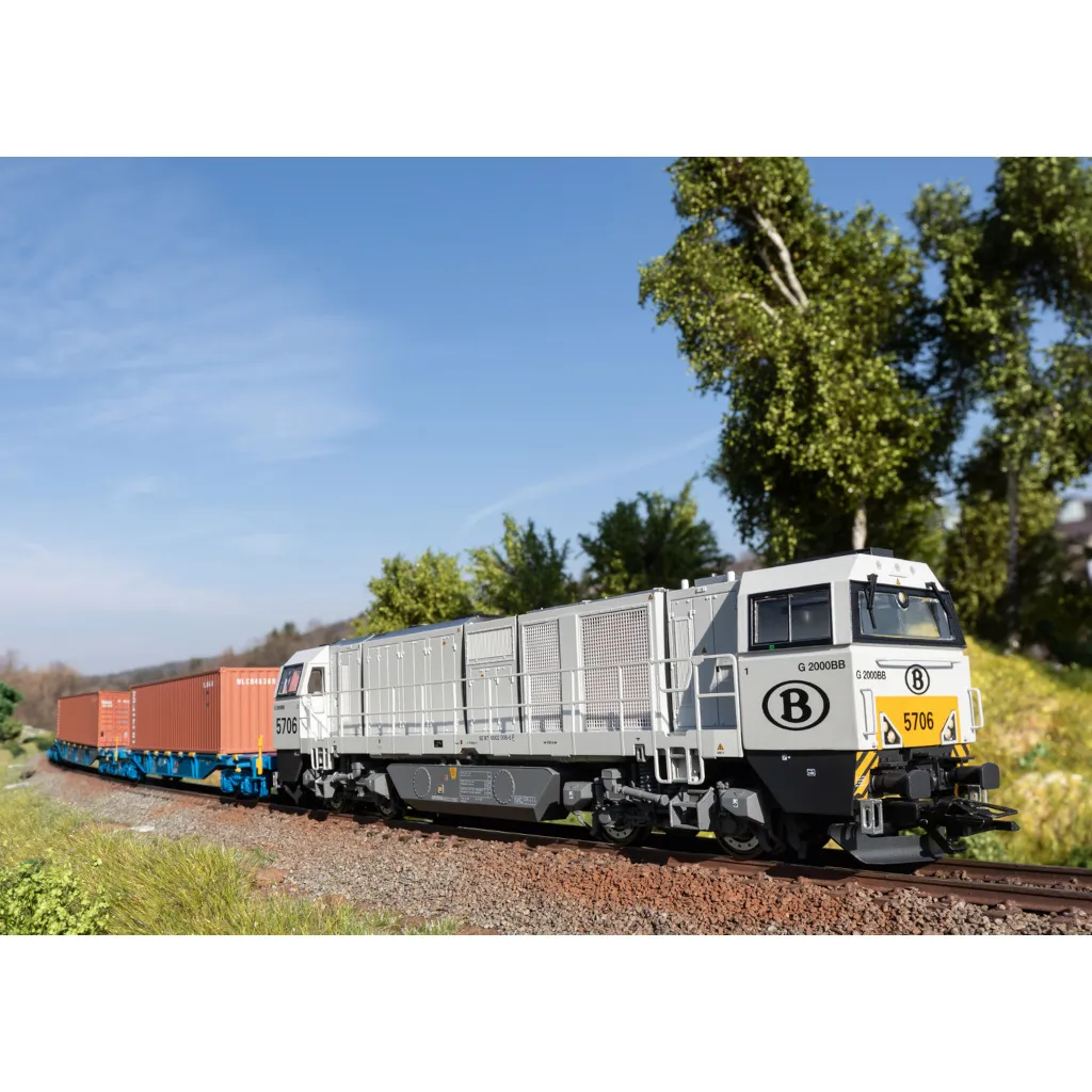 Locomotive G 2000 SNCB Märklin 37297 H0 pour Fret Ferroviaire Numérique