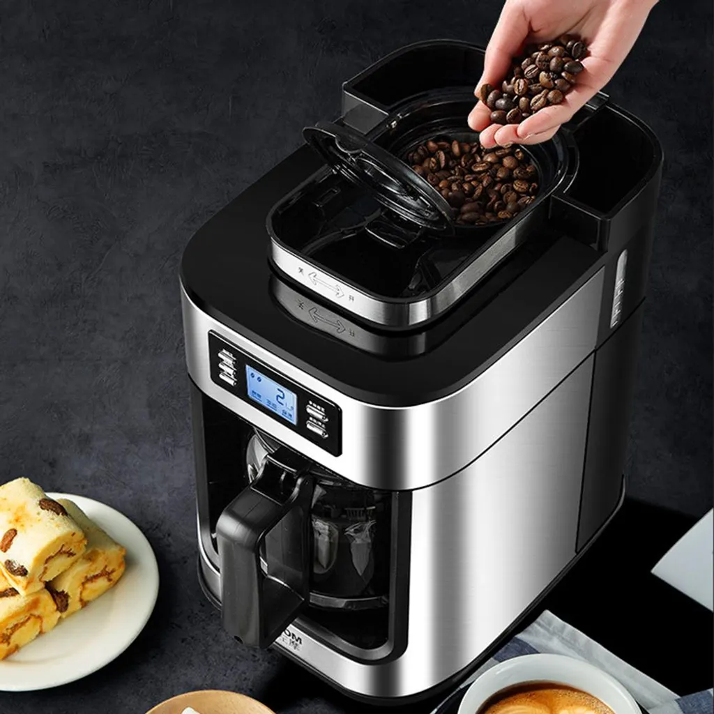 Machine à café automatique pour bureau et maison avec écran LCD intuitif