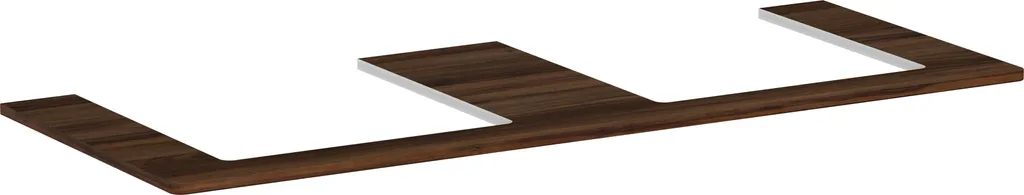 Console Xelu Q hansgrohe 54099630 : Solution Stable pour 2 Vasques Pose
