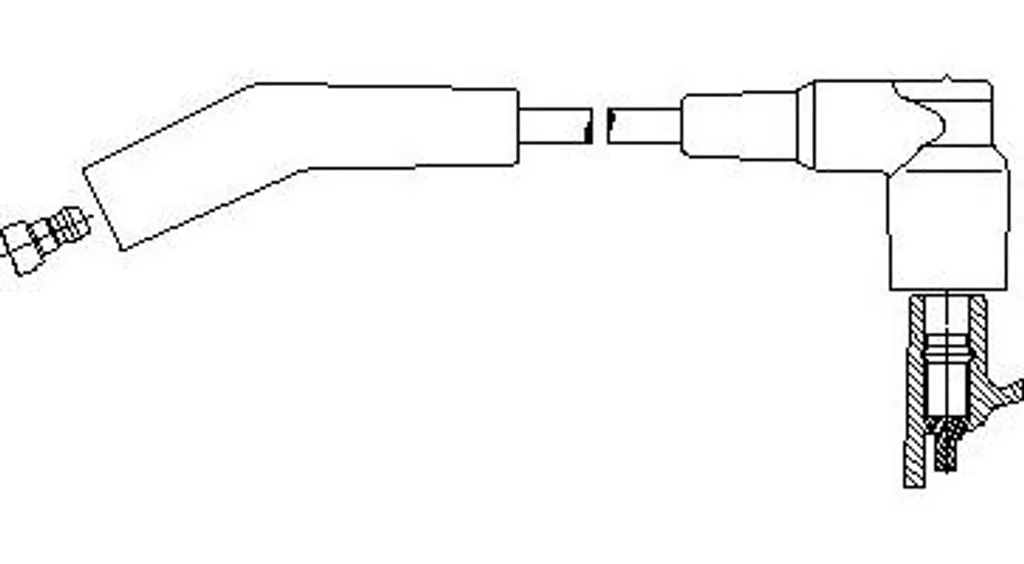 BREMI 8A16/93 Cavo di accensione OE 1095592 compatibile con KA, Fiesta