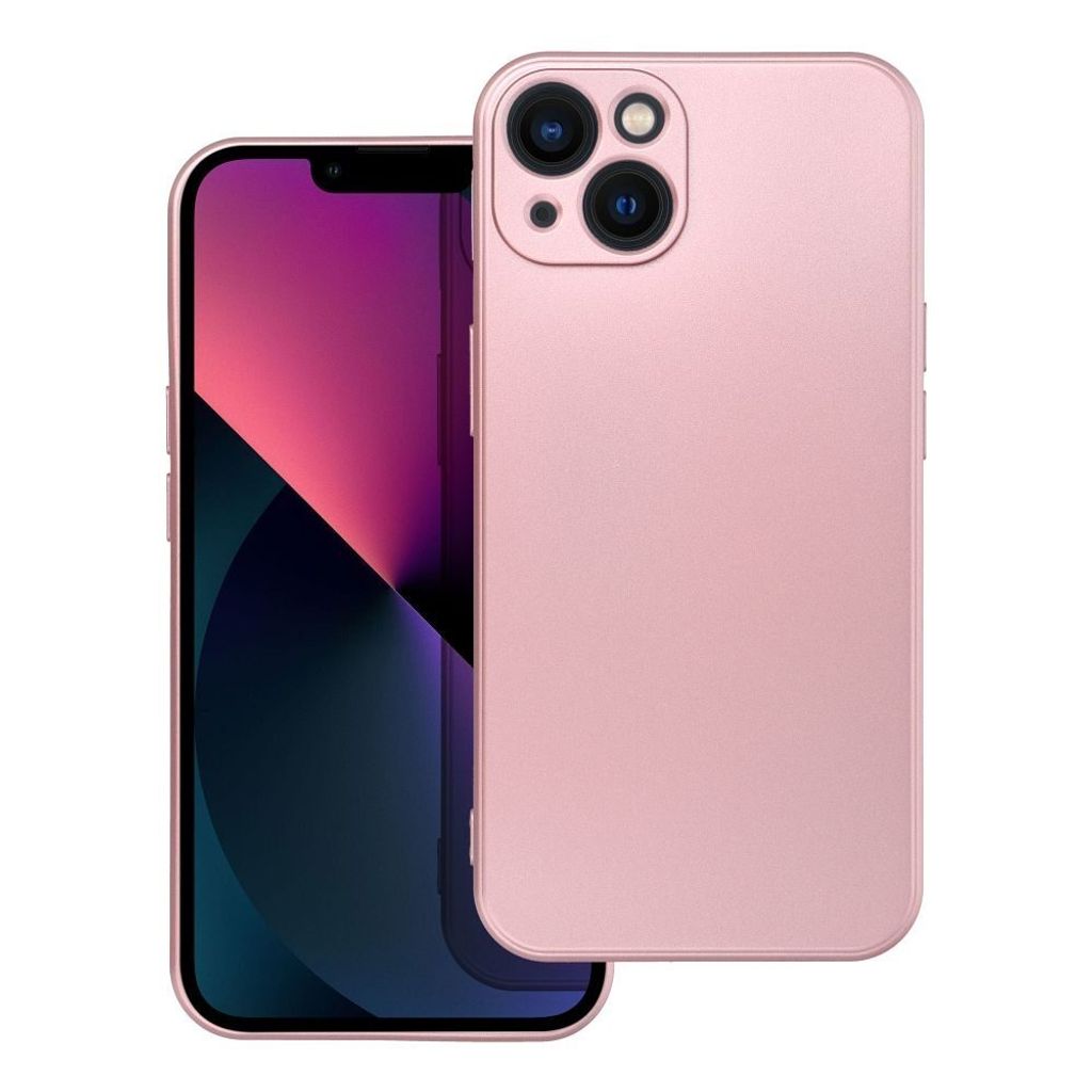 Handyhülle METALLIC passend für IPHONE 13 rosa