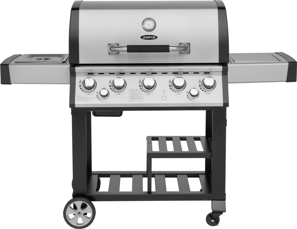 Justus Gasgrill Mars mit offenen Ablagen, Grillfläche: 76 x Produktbild 